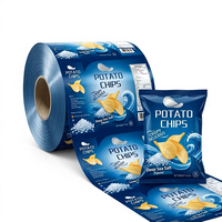 Film en rouleau BOPP/VMCPP laminé imprimé sur mesure, qualité alimentaire, pour emballage automatique de chips, snacks et bonbons – Fournisseur d'usine