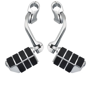 Customizable Adjustable Highway Pegs Mounts for Harley Touring Street <strong>Glide</strong> Electra <strong>Glide</strong> Road King Motorcycles Body Systems - Product Image 1