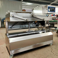 Machine d'emballage sous vide à double chambre de type incliné pour la vente en gros, machine de scellage pour l'emballage alimentaire et de la viande