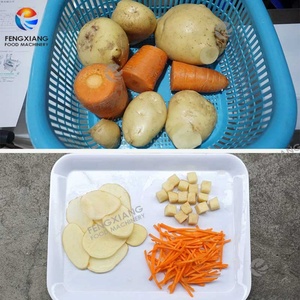 FC-301 Lettuce Onion Carrot Potato Dicer Shredder Slicer Machine Commercial <b>Vegetable</b> Cutting Machine - Product Image 2