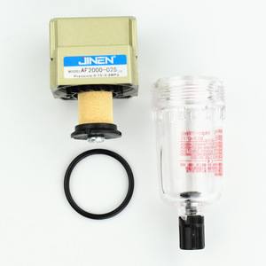 Filtre de pompe à vide Jinen AF2000-02S, séparateur d'eau et d'huile, drainage manuel à pression différentielle, pour compresseur d'air - Product Image 3
