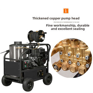 Nettoyeur haute pression pour moteur à essence avec démarrage à rappel, alerte d'<span class=keywords><strong>huile</strong></span> basse et soupape de décharge, livré avec kit d'accessoires complet - Product Image 2