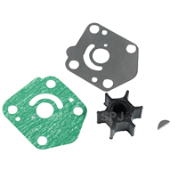 Kit de réparation d'impeller de pompe à eau hors-bord professionnel pour accessoires marins, marque SPJ, en métal et néoprène, pour moteur Suzuki DF/DT 9.9-15HP