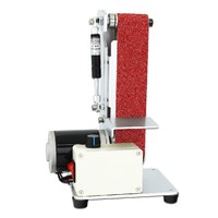 Petite meuleuse à bande électrique mini, vitesse variable, 24V, machine à polir DIY, outil d'affûtage, meuleuse de table
