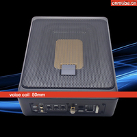 Subwoofer de voiture 6*9 pouces, subwoofer fin pour voiture, RMS 200W, basses puissantes, subwoofer actif sous le siège de voiture