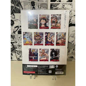 Jeu de cartes One Piece 1er dossier Édition 25e anniversaire Fabriqué en papier durable JAP - Product Image 2