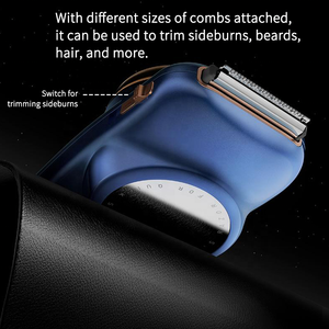 <span class=keywords><strong>Rasoir</strong></span> électrique USB Coocaa pour hommes, <span class=keywords><strong>rasoir</strong></span> rotatif intelligent de sécurité avec tondeuse à <span class=keywords><strong>barbe</strong></span> flexible pour les favoris, pour un usage domestique - Product Image 4