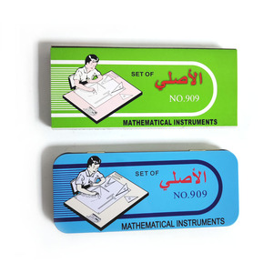 Fournitures de papeterie de bureau, boîte de géométrie, ensemble mathématique, 10 pièces, ensemble de compas de dessin pour enfants - Product Image 1