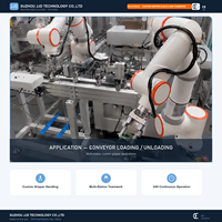 Bras robotisé industriel FR10 10kg/14kg 6 axes avec pince personnalisée pour chargement/déchargement continu multi-robots et convoyeur d'assemblage électronique