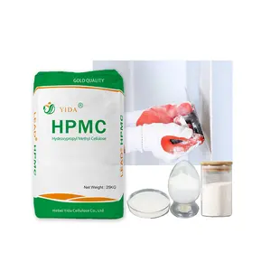 100,000 cps HPMC wall putty & skim coat sag resistance dan chalking resistance agent