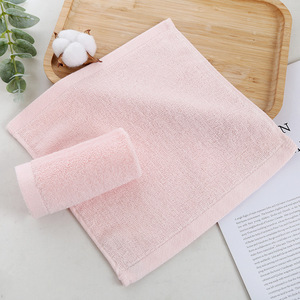 <strong>Super</strong> <strong>Soft</strong> Organic Cotton <strong>Facial</strong> <strong>Towel</strong> 25*25cm Custom Logo Terry Cloth <strong>Towels</strong> for Face Cleaning - Product Image 6