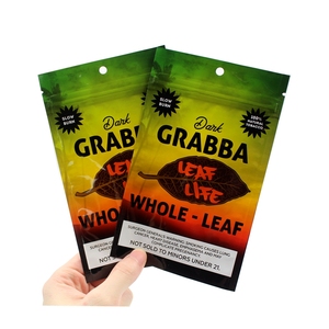 Pochette d'emballage pour cigares et tabac avec logo personnalisé et boîte <span class=keywords><strong>de</strong></span> présentation – Emballage <span class=keywords><strong>de</strong></span> tabac en feuilles entières (Grabba) - Product Image 6