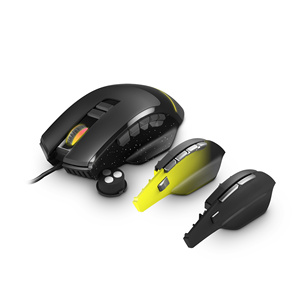 Souris de jeu ESG M5 Triforce (10000 DPI, 8/10/15 boutons de commande, poids réglable, éclairage RVB) - Product Image 1