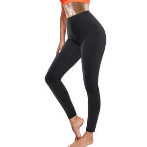 Fitness Sports <span class=keywords><strong>Sauna</strong></span> Shaper Pantalon Plein <span class=keywords><strong>Effet</strong></span> De Sueur Chaude Minceur Pantalon Shapewear Workout Gym Leggings - Product Image 4