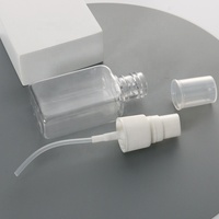 Bouteille de pulvérisation de parfum en plastique, Logo personnalisé, Mini bouteille de pulvérisation de 30ml pour animaux de compagnie