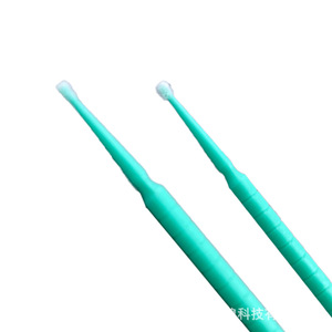 Hisopos de algodón con varillas verdes superfina para uso cosmético y aplicación de esmalte de uñas - Product Image 2