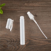 Flacon pulvérisateur en plastique Sansiro de qualité supérieure, rechargeable, 10 ml, en forme de stylo, pour parfum ou désinfectant pour les mains, en stock