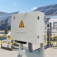 Boîtier de Combinaison Solaire Fiable pour Système de Recharge Solaire de Véhicules Électriques avec Résistance à Haute Tension