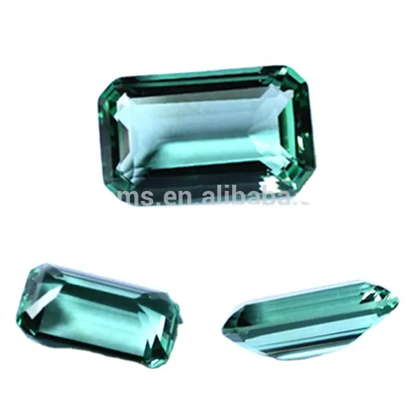 China gorgeous glass emerald gemstone/emerald stone original