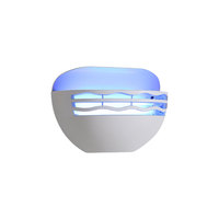 Lampe murale anti-moustiques 20W, piège à lumière UV bleue, tue-moustiques mural, pièges à moustiques électriques commerciaux
