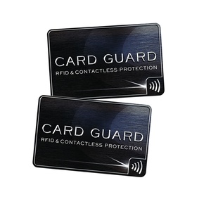 Señal de bóveda RFID Tarjeta de bloqueo para proteger sus tarjetas de crédito de robo de identidad - Product Image 3