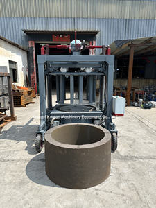 Cilindro di cemento a risparmio energetico che forma macchina con basso rumore di cemento industriale tubo che fa la macchina - Product Image 5