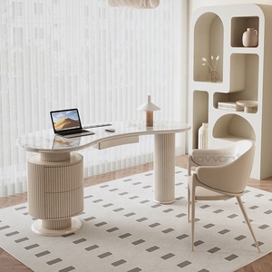 Bureau d'anomalie moderne de luxe léger de vent de crème française - Product Image 1