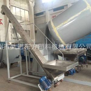 مجفف دوار مخروطي مزدوج يعمل بالزيت الحراري مع أسطوانة مائلة للجزيئات البلاستيكية - Product Image 3