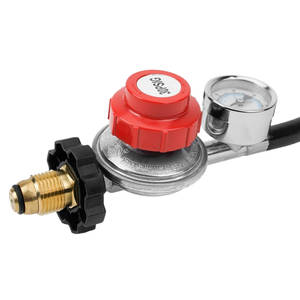 Régulateur <span class=keywords><strong>de</strong></span> Propane réglable 6FT 0-30 PSI haute pression POL connexion gril <span class=keywords><strong>tuyau</strong></span> jauge Surface lisse produit raccords <span class=keywords><strong>de</strong></span> tuyauterie - Product Image 5