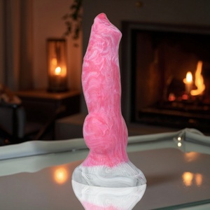 YOCY Fantasy - Tapón Anal de Silicona y Dildo Masturbador, Juguetes Sexuales Suaves para Mujer con Fuerte Soporte de Ventosa, Dropshipping - Product Image 1