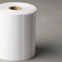 Rouleau de papier thermique haute sensibilité, imperméable, 57*60mm pour imprimante de reçus ATM, bancaire, kiosque, POS, surface lisse, livraison rapide