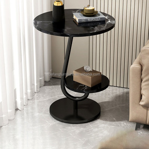 <span class=keywords><strong>Table</strong></span> <span class=keywords><strong>basse</strong></span> moderne de luxe avec support de rangement simple pour petit balcon ou salon Matériau en bois pour <span class=keywords><strong>plusieurs</strong></span> personnes - Product Image 3