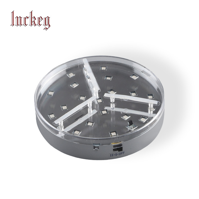 Factory 6inch LED Shisha Hookah Light Base Remote Control 16 Colors Light Bar Chargeable Lamp