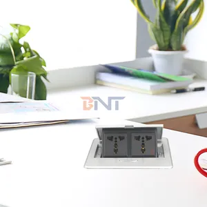 Solusi elektrik yang efisien untuk meja kantor BNT Pop Up Power Plug kantor