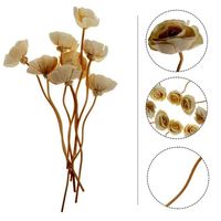 Batang Diffuser bunga mawar kayu Magnolia rumah bola emas minyak wangi botol pir Perancis stik aroma infusi kustom perak