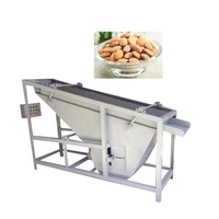 Máquina de processamento automática do revestimento de amêndoa e do keril da máquina separada do processamento, concha de amêndoa fresca e máquina separada do keril
