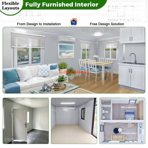 Casa Contenedor Prefabricada, Ignífuga y Transpirable, con Diseño Industrial, Personalizable para Uso en Hoteles, Oficinas o Villas - Product Image 3