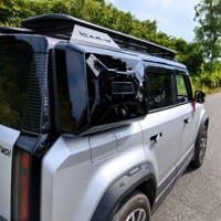 Kit de modification extérieure complet Chery ICAR 03 Jaecoo J6, barre de toit, échelle latérale, boîte de rangement latérale, pièces de modification pour SUV