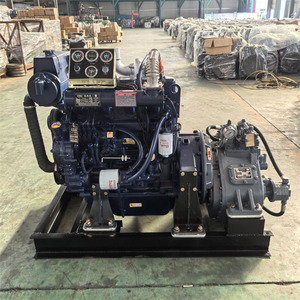 Moteur diesel marin Ricardo R4105ZC 100Hp avec boîte <span class=keywords><strong>de</strong></span> vitesses 40A Refroidi par eau Moteur marin 4 cylindres avec boîte <span class=keywords><strong>de</strong></span> vitesses - Product Image 6