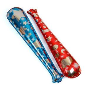 Vente en gros de quatre couleurs <span class=keywords><strong>tige</strong></span> de ravitaillement <span class=keywords><strong>gonflable</strong></span> feuille d'aluminium <span class=keywords><strong>ballon</strong></span> jeu bâton de joie - Product Image 5