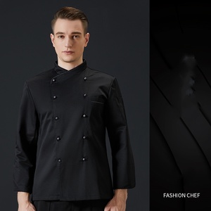 <span class=keywords><strong>Abiti</strong></span> da lavoro dello Chef manica lunga impermeabile estate primavera e autunno vestito Hotel catering dopo le uniformi dello chef di cucina - Product Image 6
