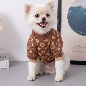 Sweater Anjing Desainer Terlaris, Pakaian Musim Dingin Mewah Tebal, Grosir Pakaian Anjing Produsen Pakaian Hewan Peliharaan Ch3059 - Product Image 3