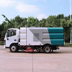 Camión de Limpieza de Carreteras 4x2 de Alta Calidad con Función de Lavado a Alta Presión, Motor con 1 Año de Garantía, en Oferta - Product Image 4