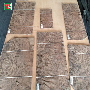 2025 Factory Wholesale Maple Mapa <strong>Burl</strong> Raw <strong>Veneer</strong> <strong>Walnut</strong> Amboyna <strong>Burl</strong> Wood <strong>Veneer</strong> Sheet - Product Image 4