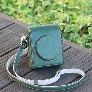 Sac pour <span class=keywords><strong>appareil</strong></span> <span class=keywords><strong>photo</strong></span> en cuir PU, étui de rangement <span class=keywords><strong>vintage</strong></span> pour Leica SOFORT2 Instant - Product Image 6