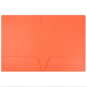 Logo Tùy Chỉnh Đầy Đủ Màu Sắc A4 Kích Thước Tập Tin Giấy Thư Mục Với Pocket Và Khe Cắm Kinh Doanh - Product Image 3