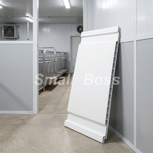 Panneaux muraux et de plafond en PVC emboîtables, classe A, résistance au feu, panneau mural en plastique blanc de 16 pouces - Product Image 1