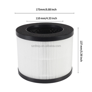 3-in-1 H13 gerçek HEPA ve aktif karbon yedek filtre Medify MA-18 için hava temizleyici ev kullanımı için - Product Image 4