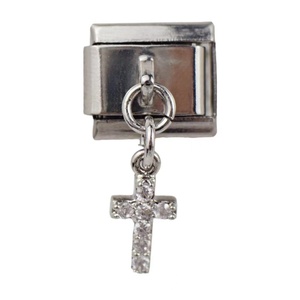 New Italian Style Modular <b>Bracelet</b> Pendant Series Personalized Assembly Chain Silver <b>Love</b> Stainless Steel Zircon/Diamond Gift - Product Image 3