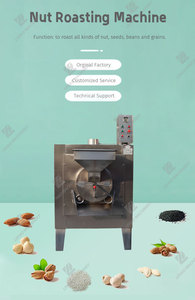 Commercial Gas Groundnut Nuts Roasting Machine <strong>Multi</strong> Functional Peanut Almond Soybean Rotary <strong>Roaster</strong> - Product Image 5